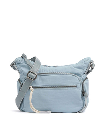 FredsBruder Friends for life Torba przez ramię dusty blue