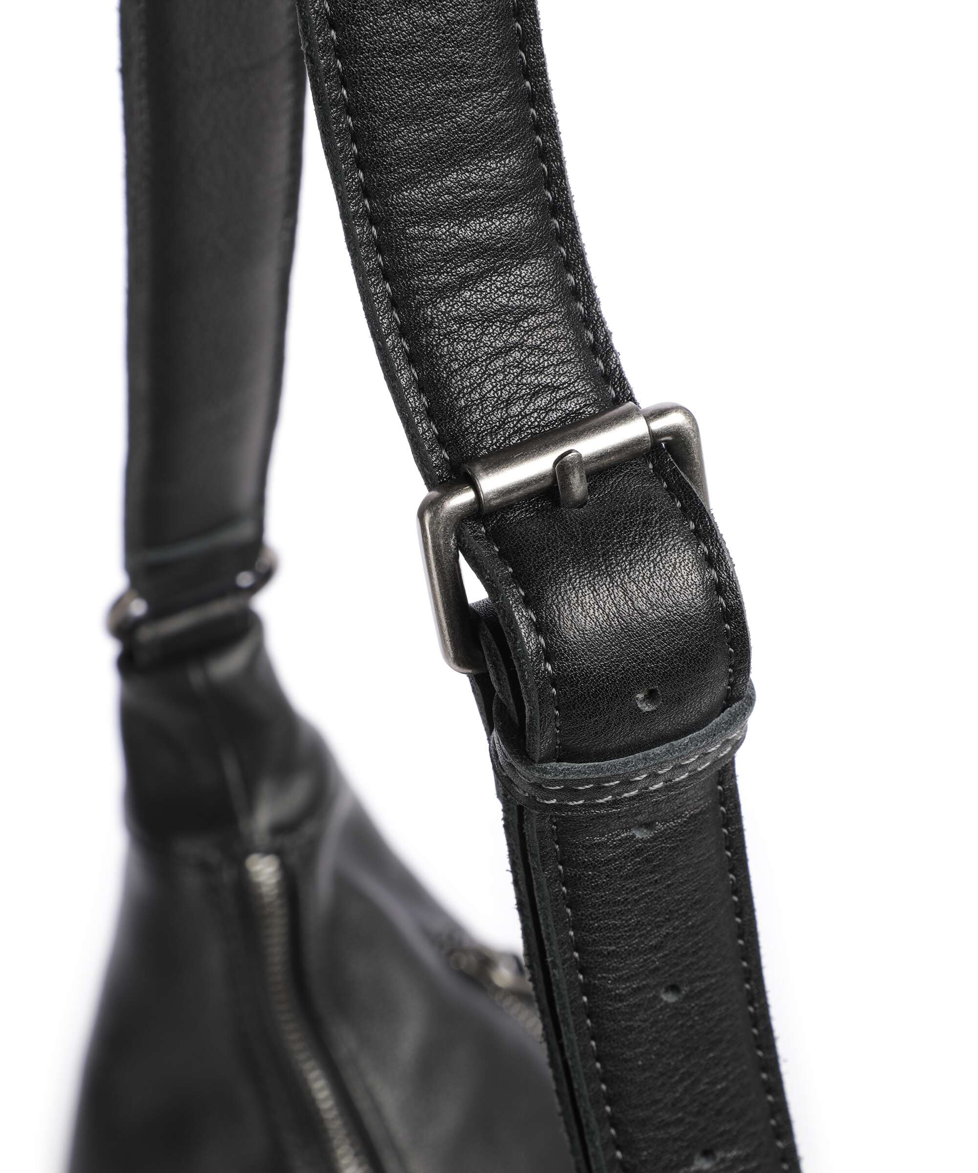 FredsBruder Dear Hobo bag black