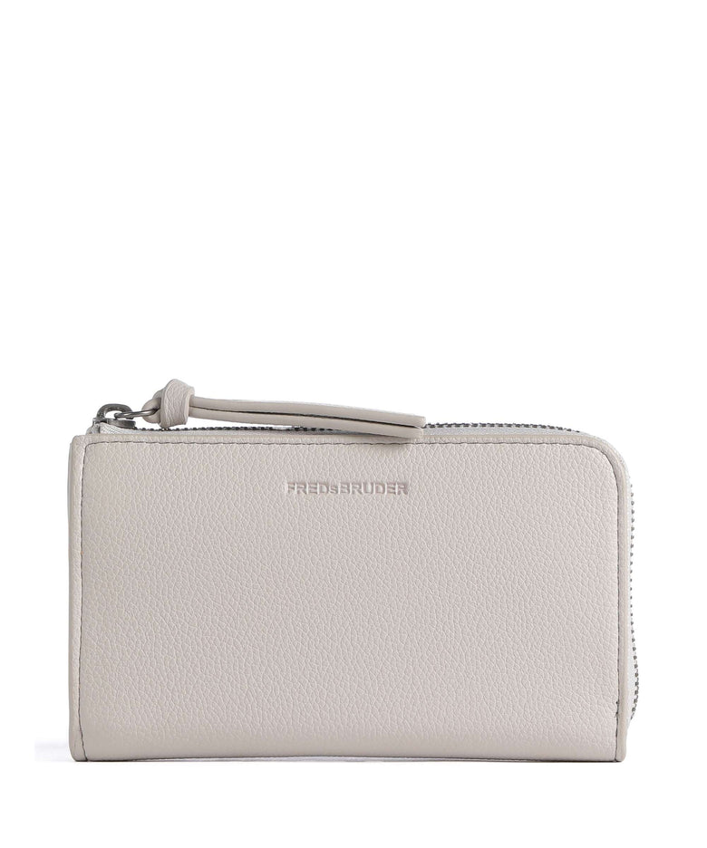 FredsBruder Bestie Half-Zip Wallet stone