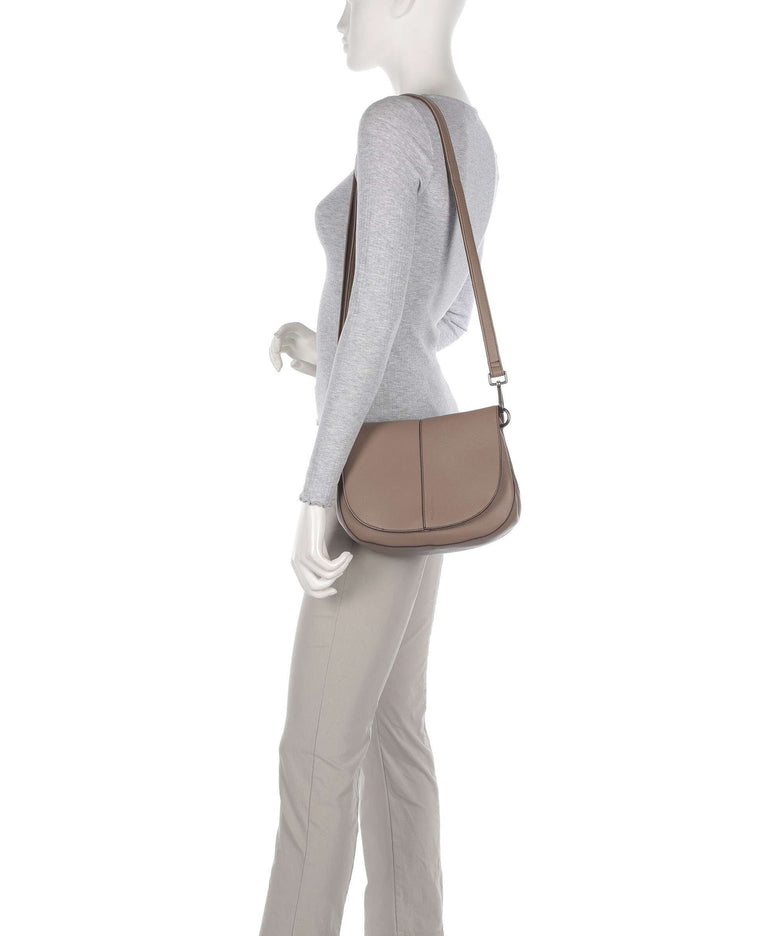 FredsBruder Bestie Crossbody bag dark taupe