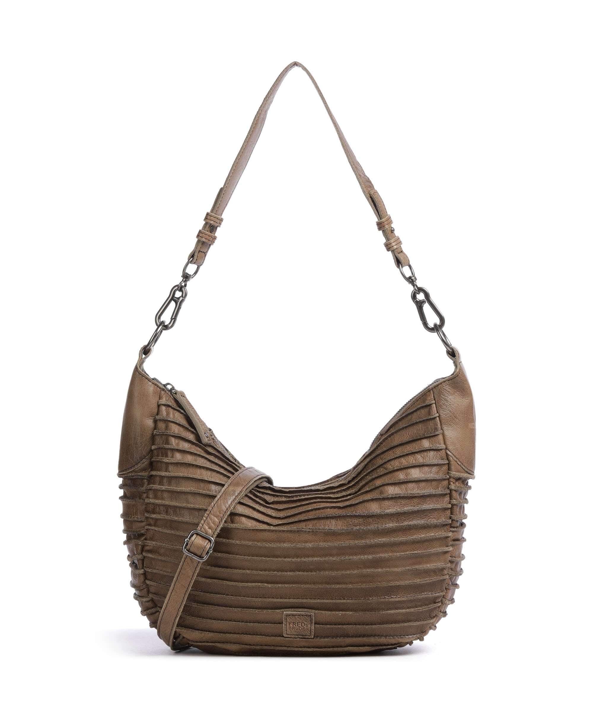 FredsBruder Bestseller Riffel Flowow Hobo bag olive