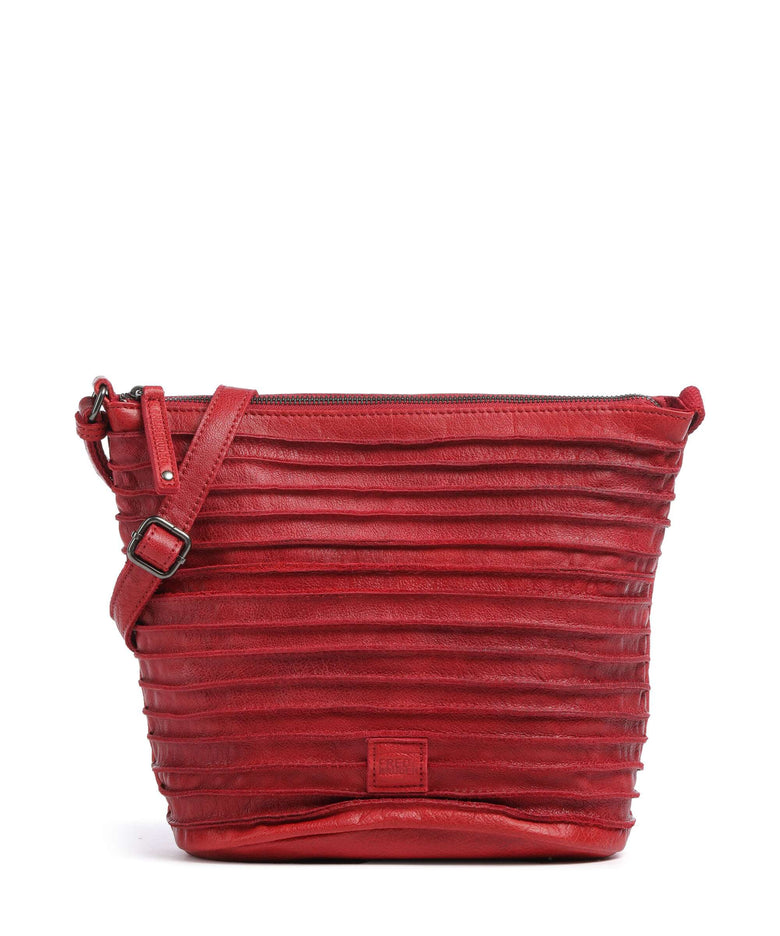 FredsBruder Riffelinchen Crossbody bag fire red