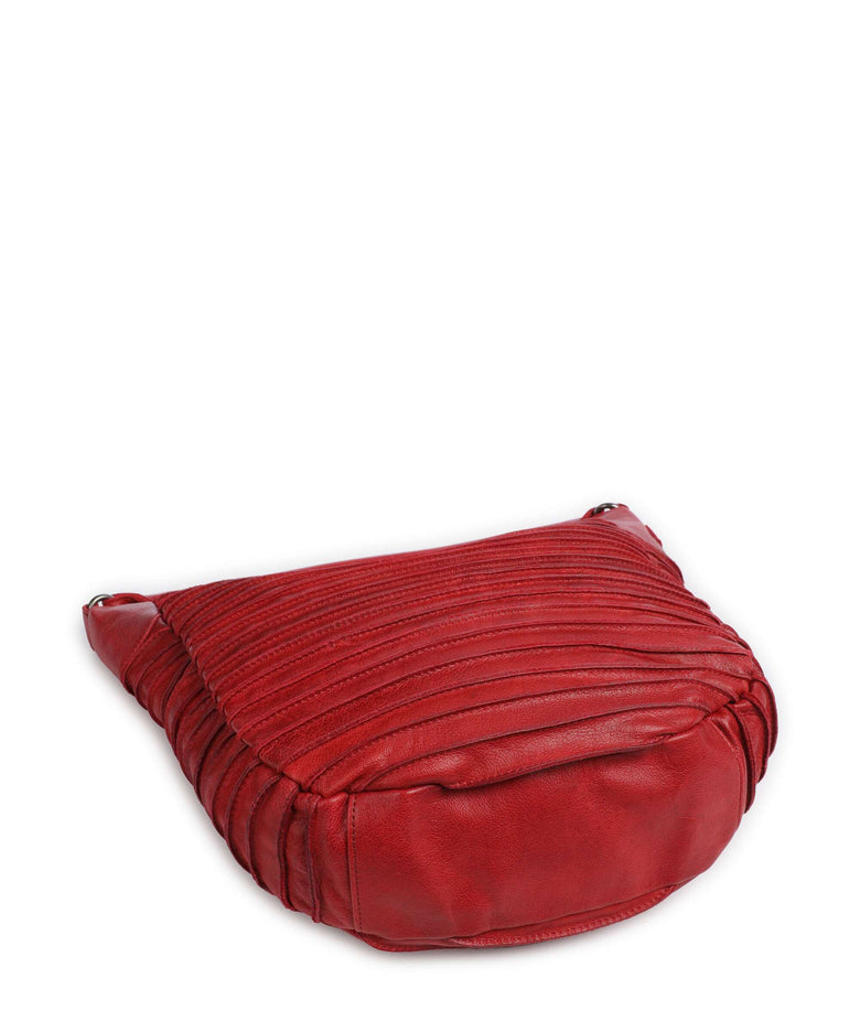 FredsBruder Bestseller Riffeltier S Hobo bag fire red
