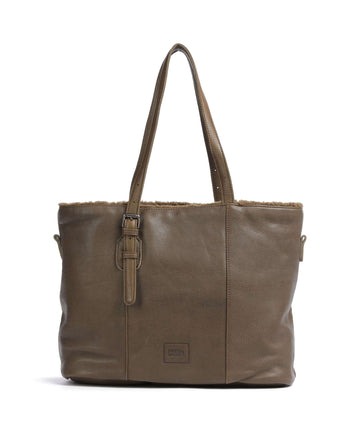 FredsBruder Inside Out Torba na zakupy olive