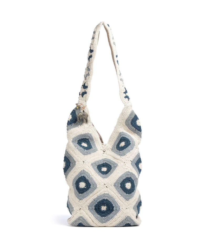 Anokhi Hobo bag blue
