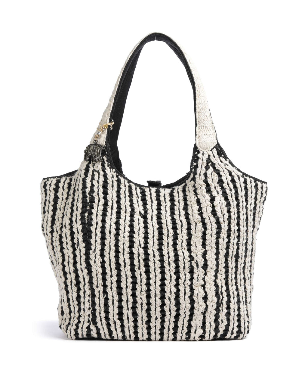 Anokhi Tote bag black/white
