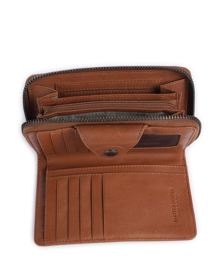 Aunts & Uncles Grandma's Luxury Club Francis Wallet caramel