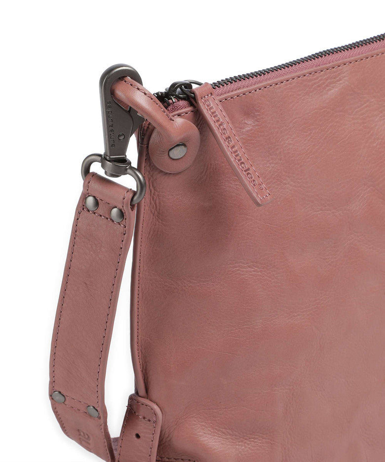 Aunts & Uncles Grandma's Luxury Club Mrs. Raisin Cookie Crossbody bag rose