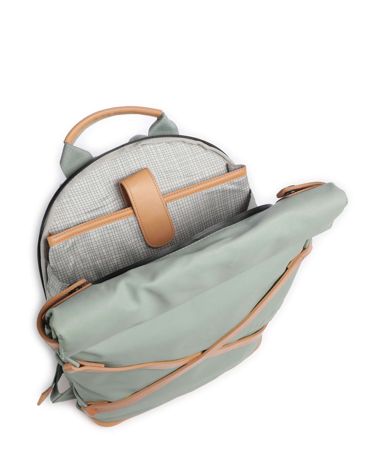 Aunts & Uncles Japan Yokohama Rolltop backpack sage green