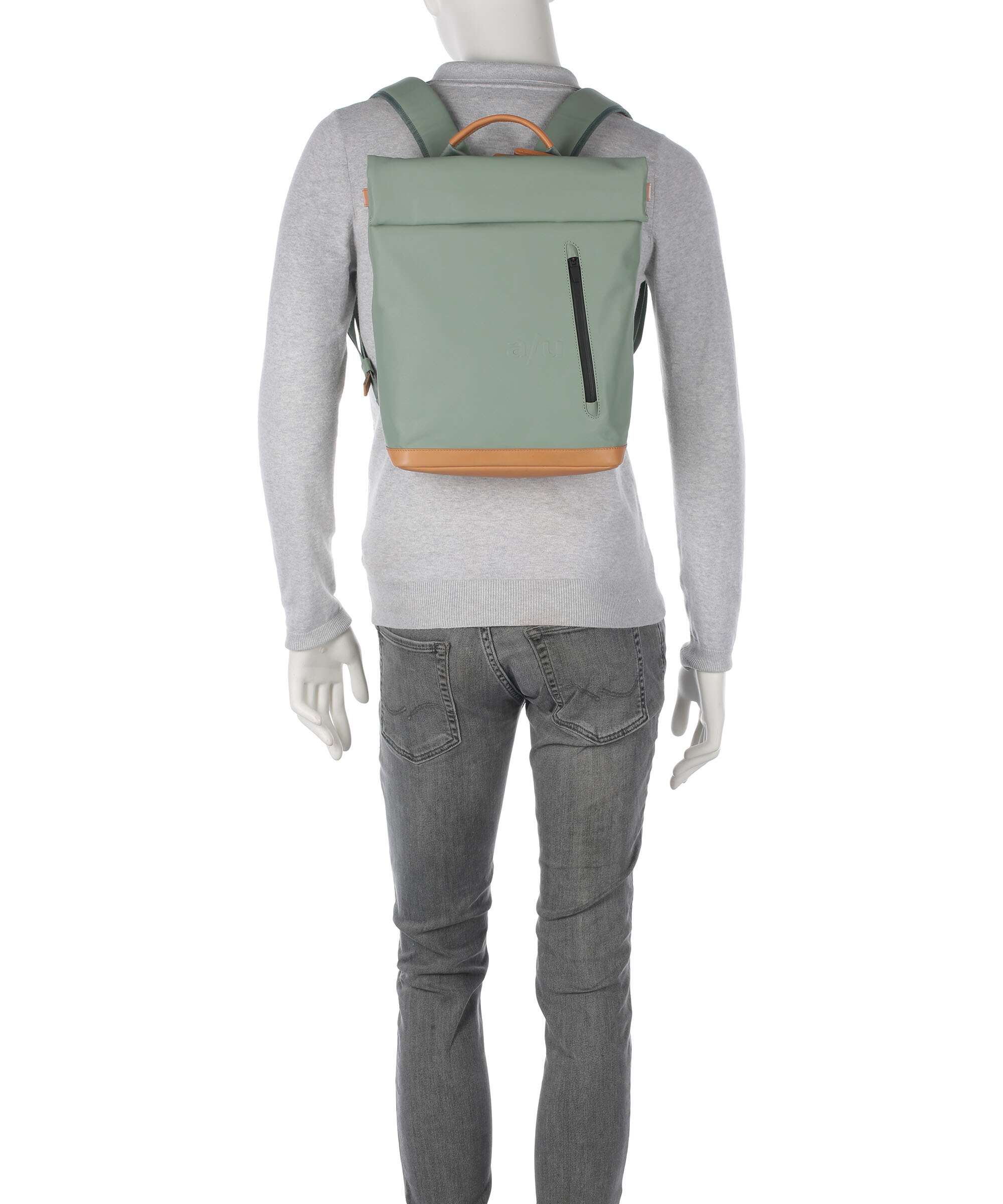 Aunts & Uncles Japan Wakayama Rolltop backpack sage green