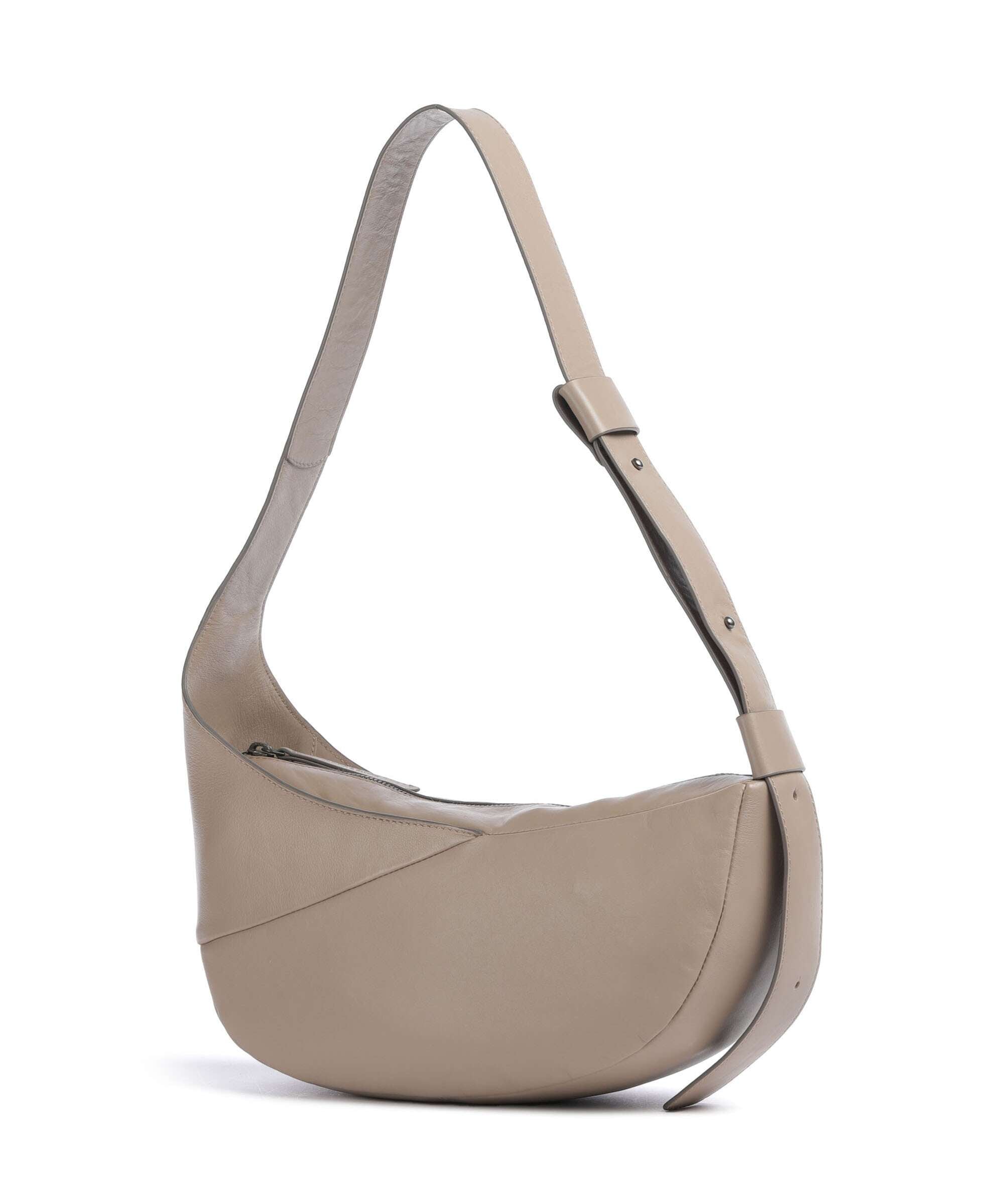 Aunts & Uncles Jamie's Orchard Bee Balm Hobo bag portabella