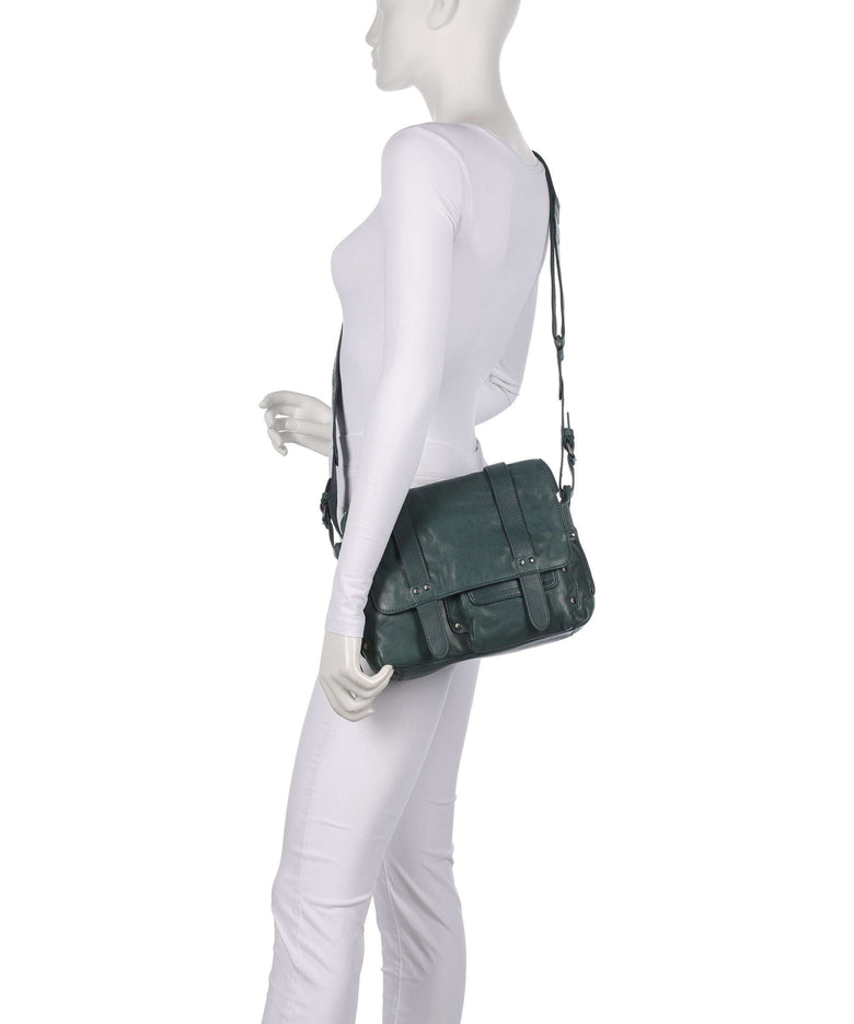 Aunts & Uncles Grandma's Luxury Club Miss Applepie Crossbody bag green jewel