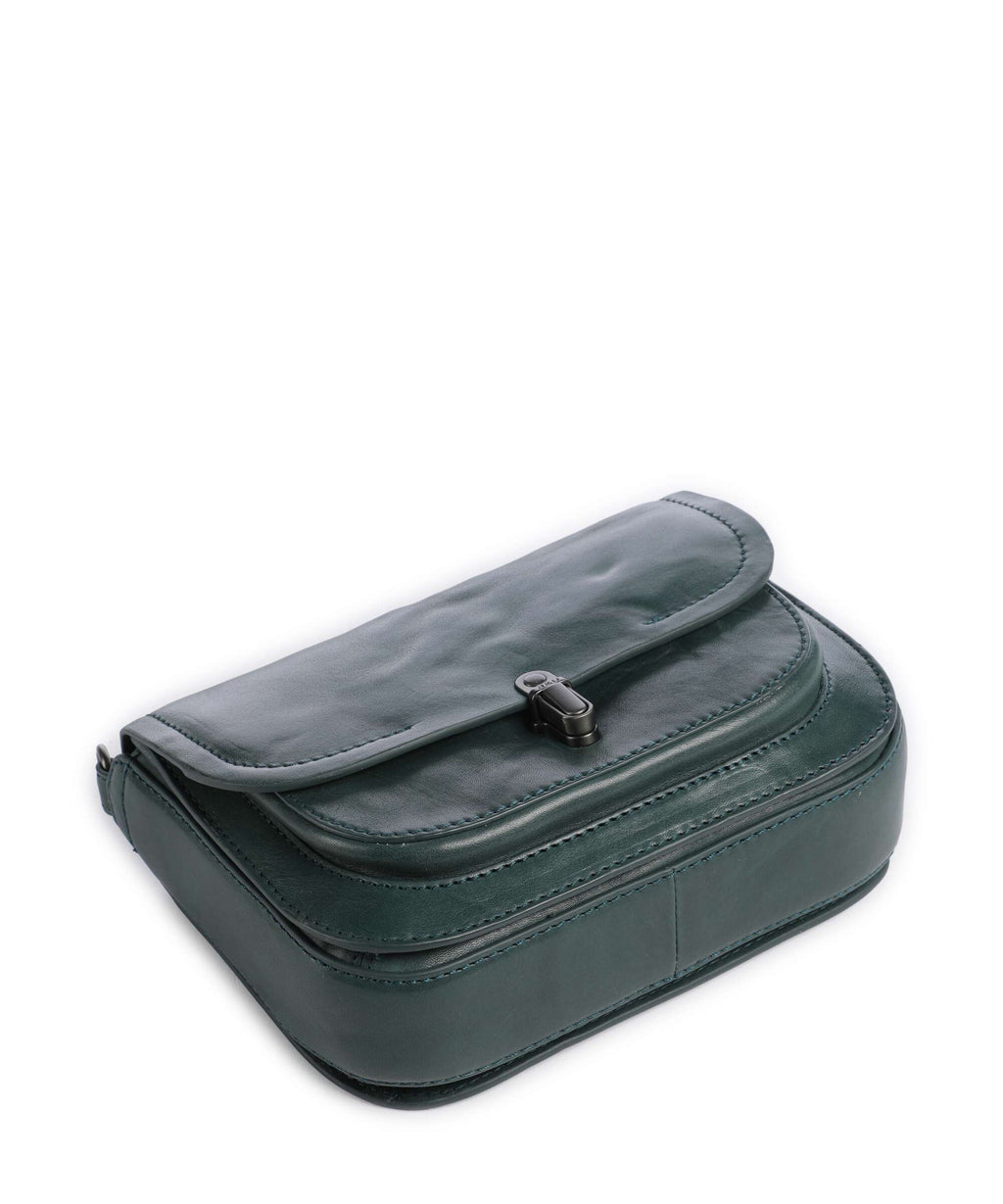 Aunts & Uncles Grandma's Luxury Club Mrs. Waffle Crossbody bag green jewel