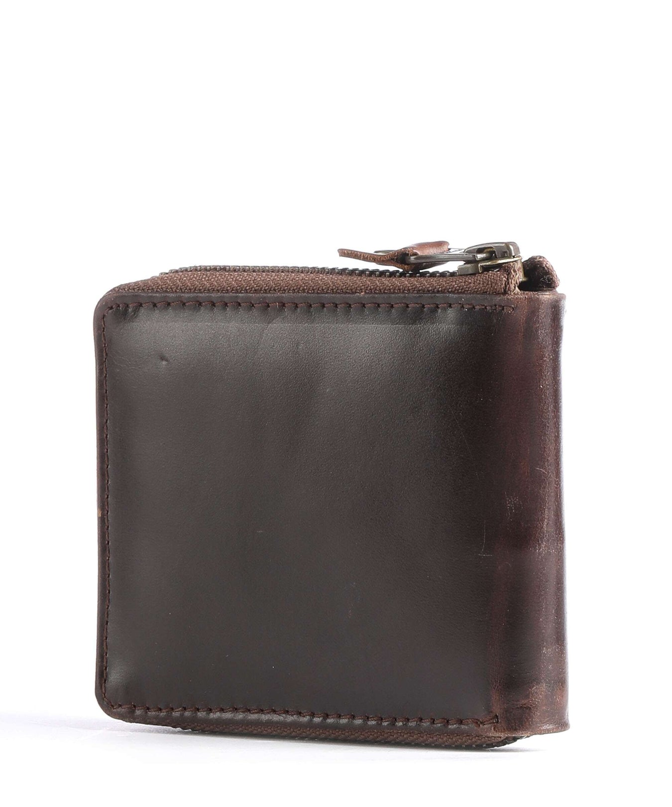 Buckle & Seam Crazy Horse Grind Wallet brown