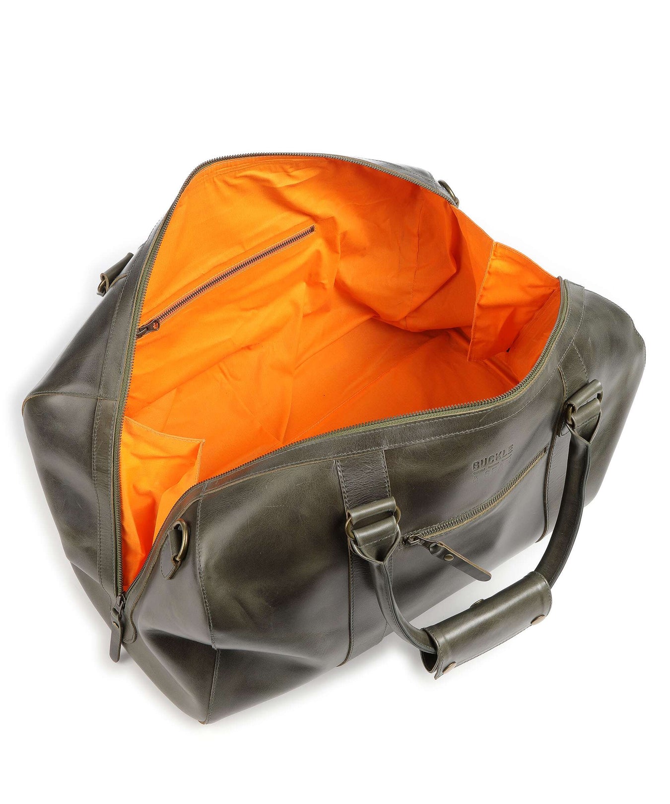 Buckle & Seam Crazy Horse Willow Weekend bag olive