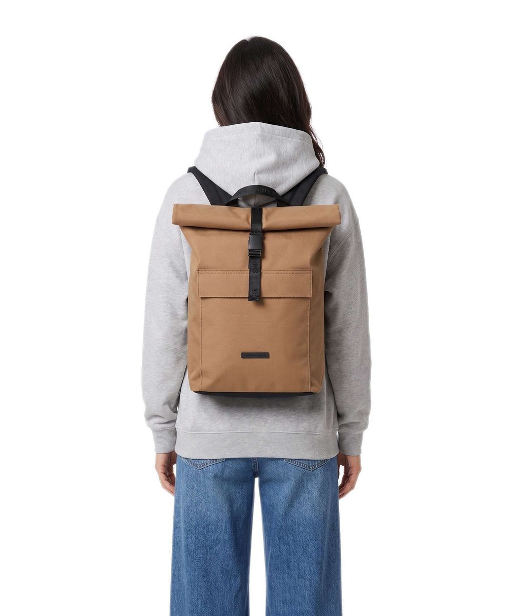 Ucon Acrobatics Phantom Jannik Mini Rolltop backpack dark sand reflective