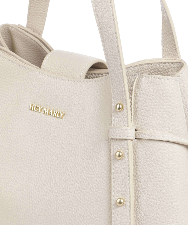 Hey Marly Pretty Wonder M Tote bag crema