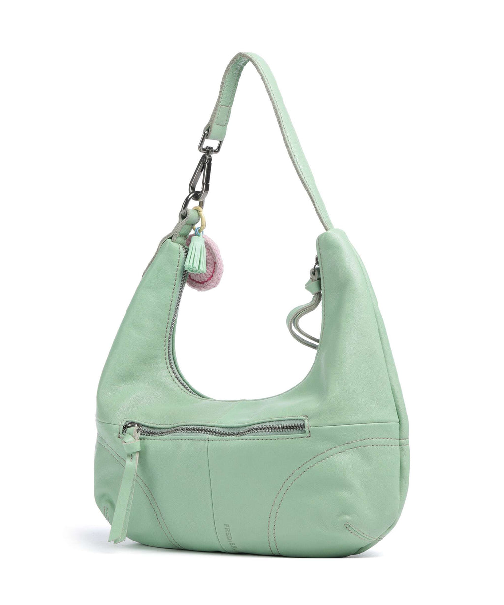 FredsBruder Take A Smile Midi Hobo bag fresh mint