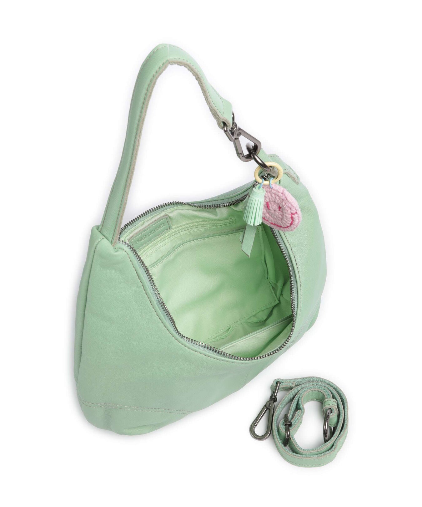 FredsBruder Take A Smile Hobo bag fresh mint