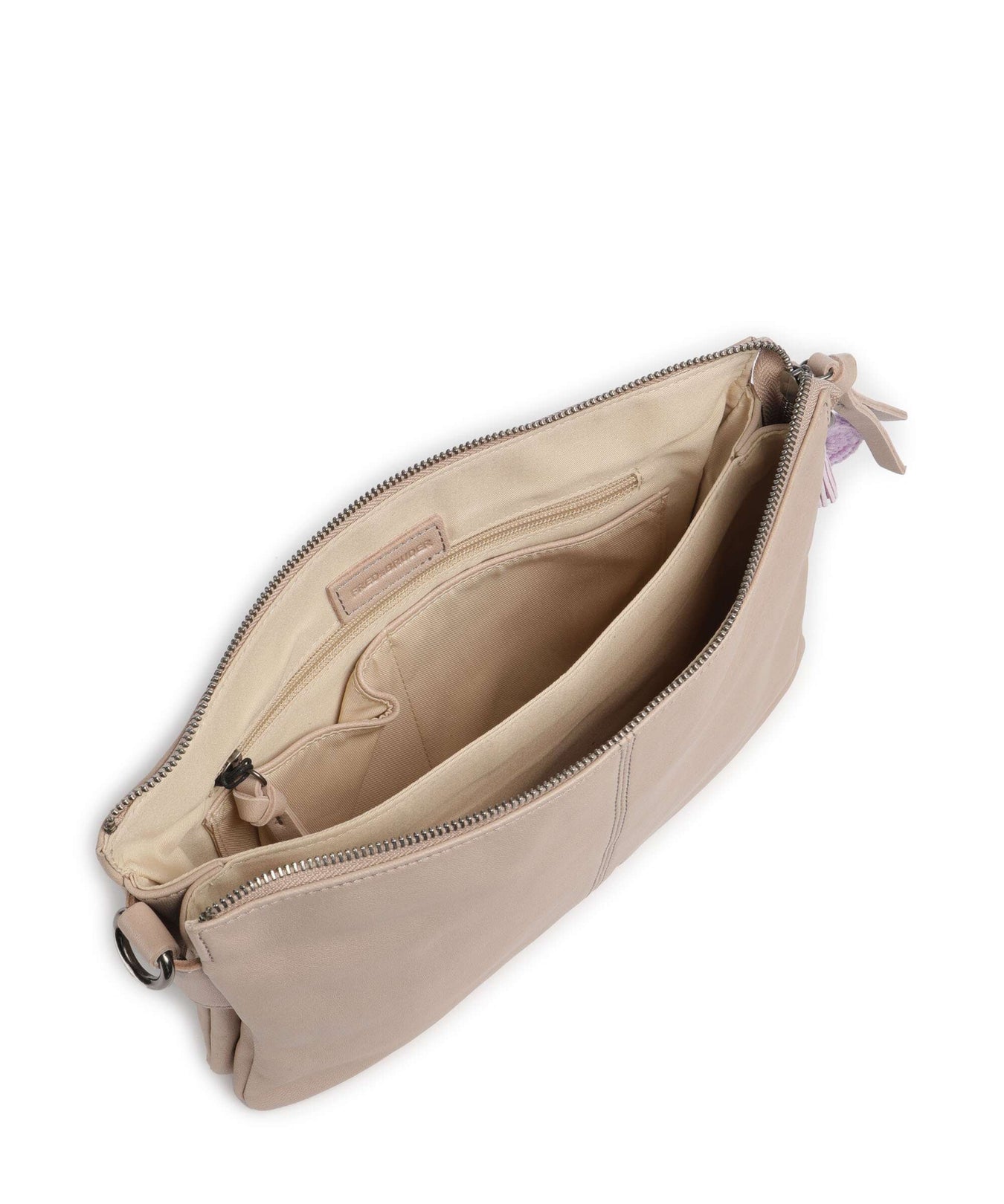 FredsBruder Take A Smile Shoulder bag chai latte