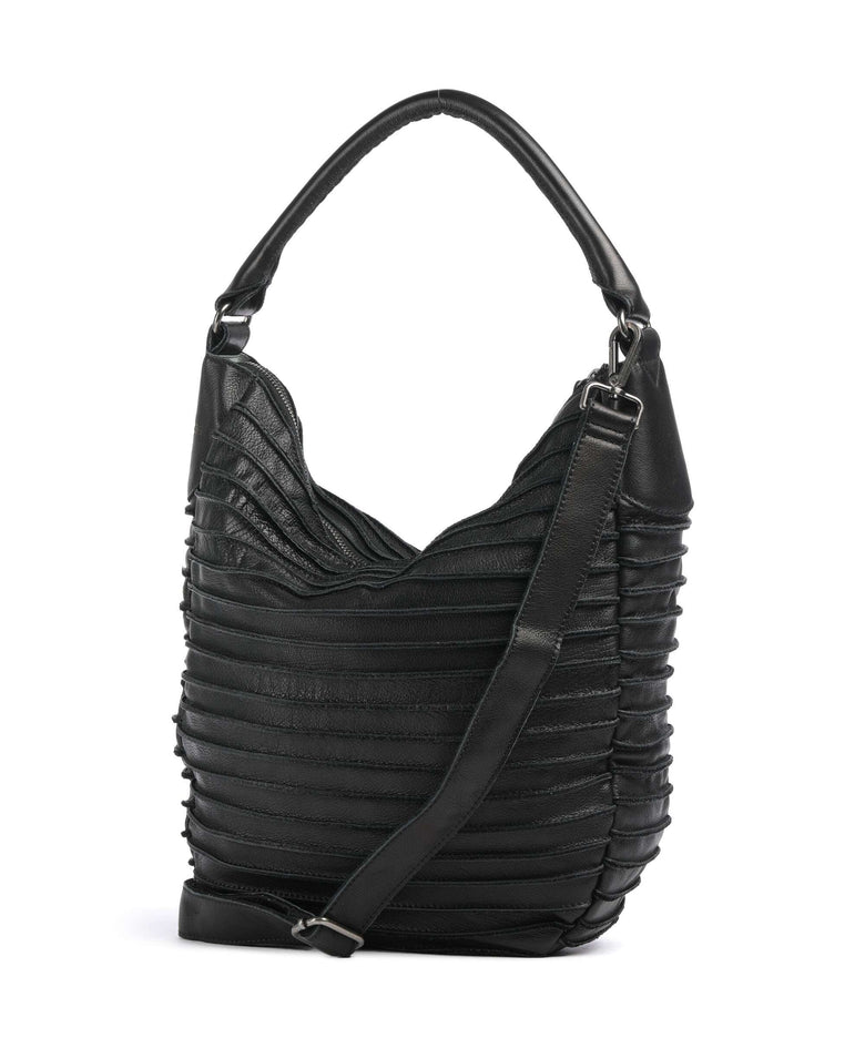 FredsBruder Bestseller Riffeltier S Hobo bag black