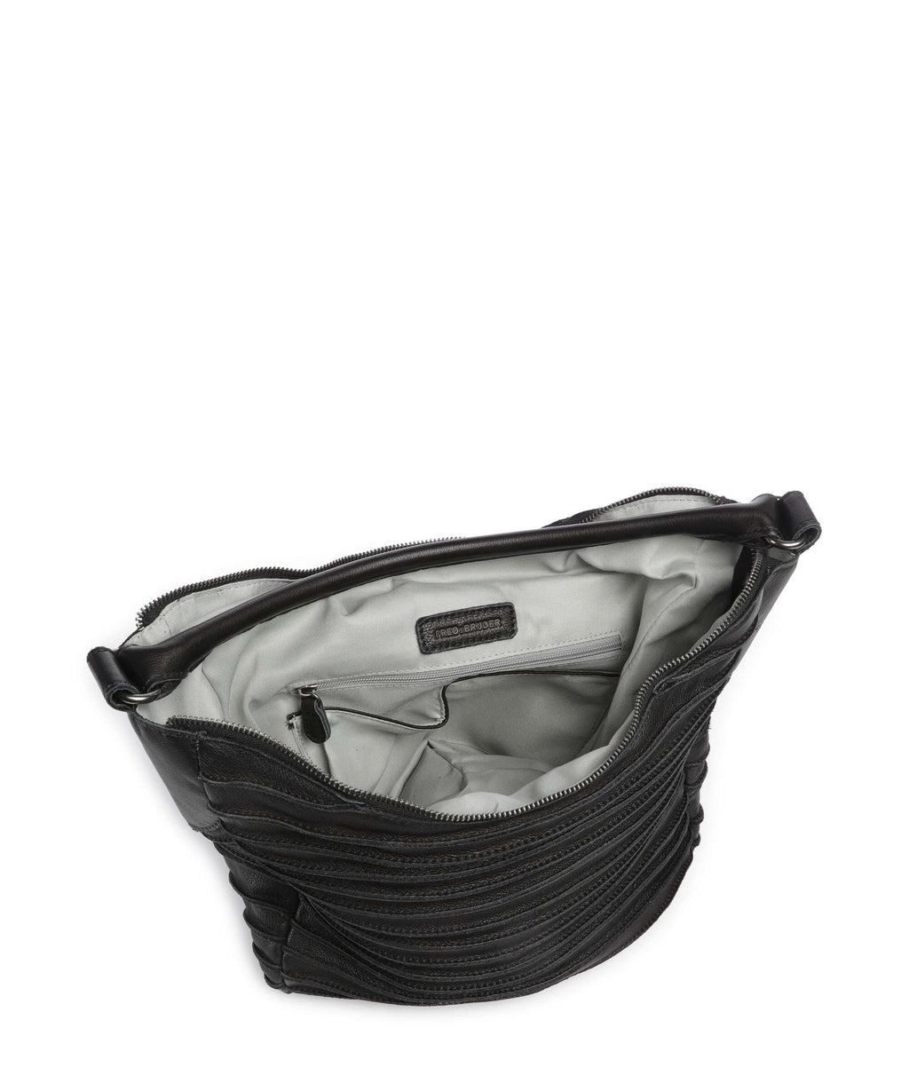 FredsBruder Bestseller Riffeltier S Hobo bag black
