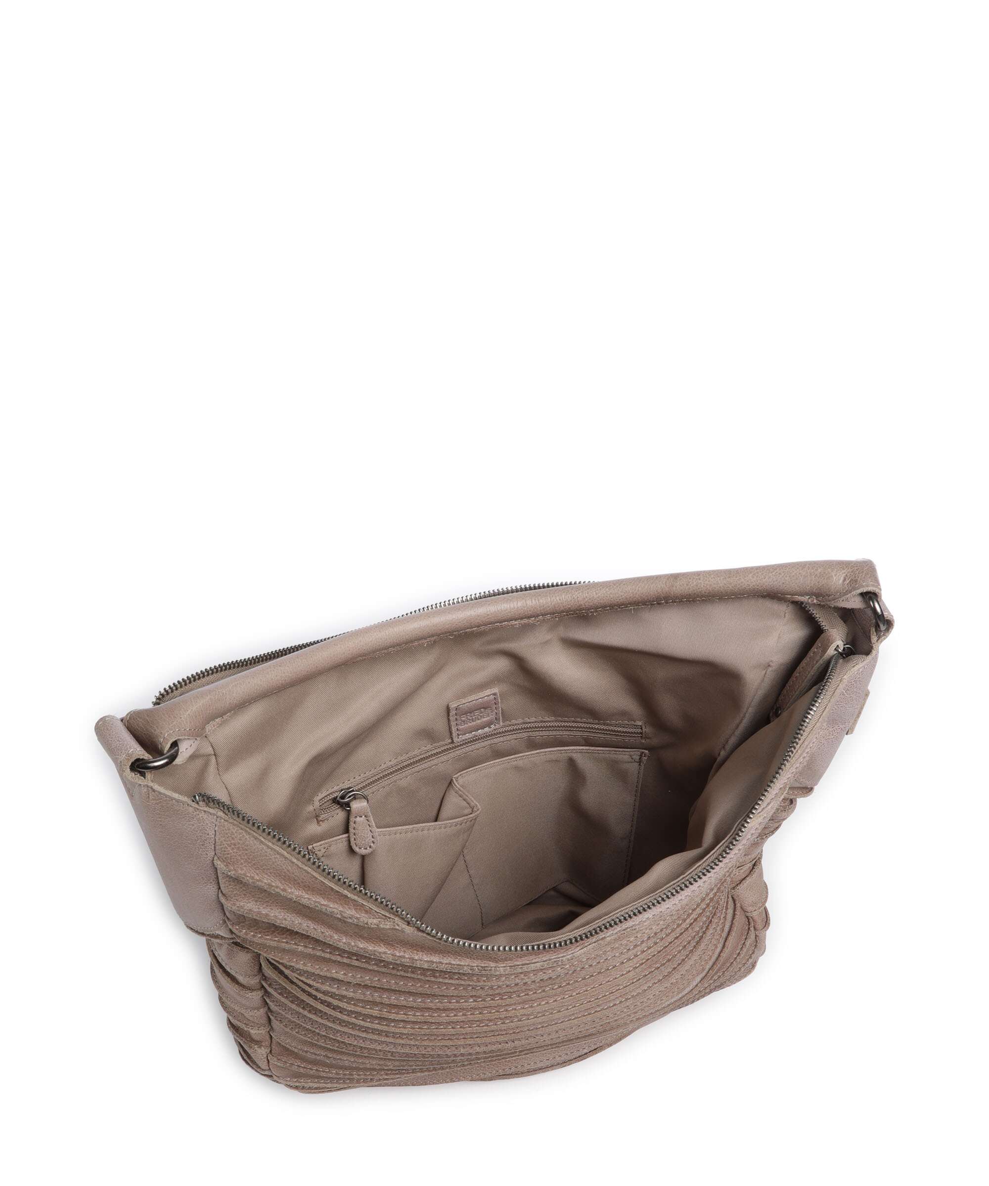 FredsBruder Bestseller Hobo bag dirty stone