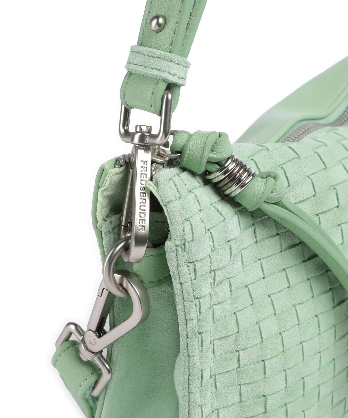 FredsBruder Weave Harmony Shoulder bag fresh mint