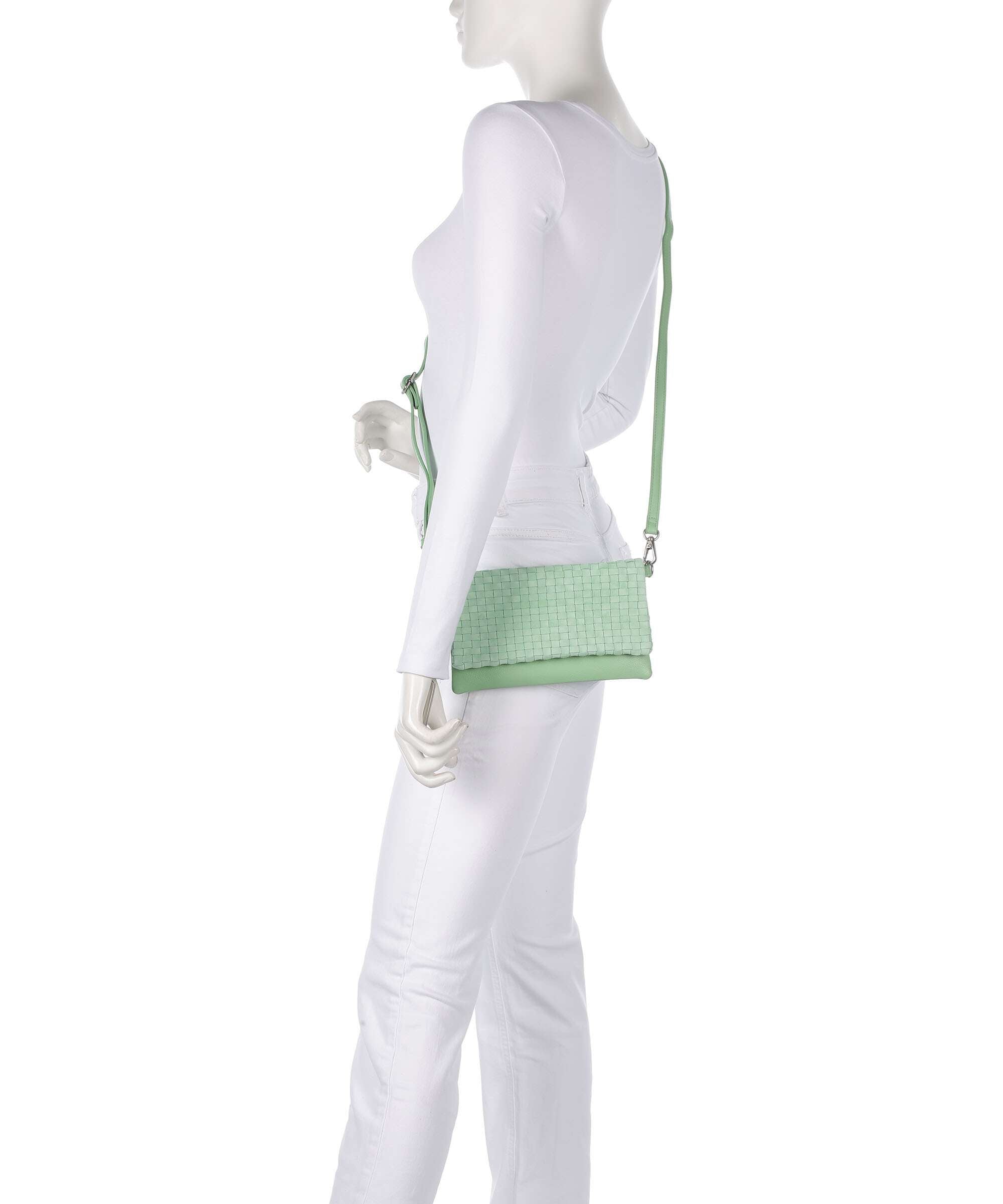 FredsBruder Weave Harmony Crossbody bag fresh mint