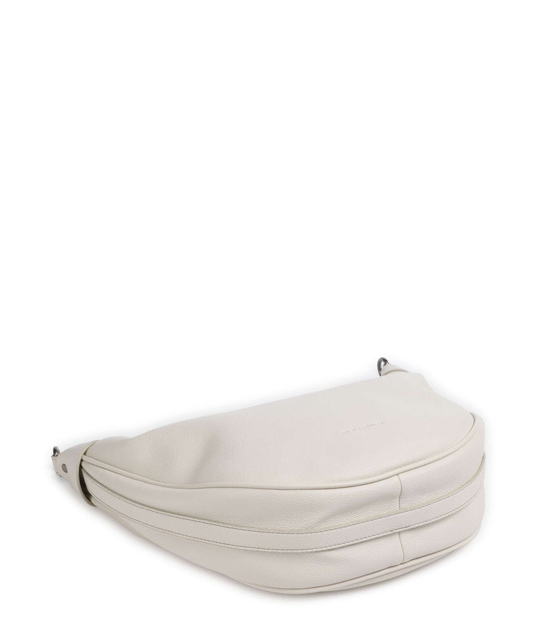 FredsBruder Good Vibes Only Hobo bag oat milk