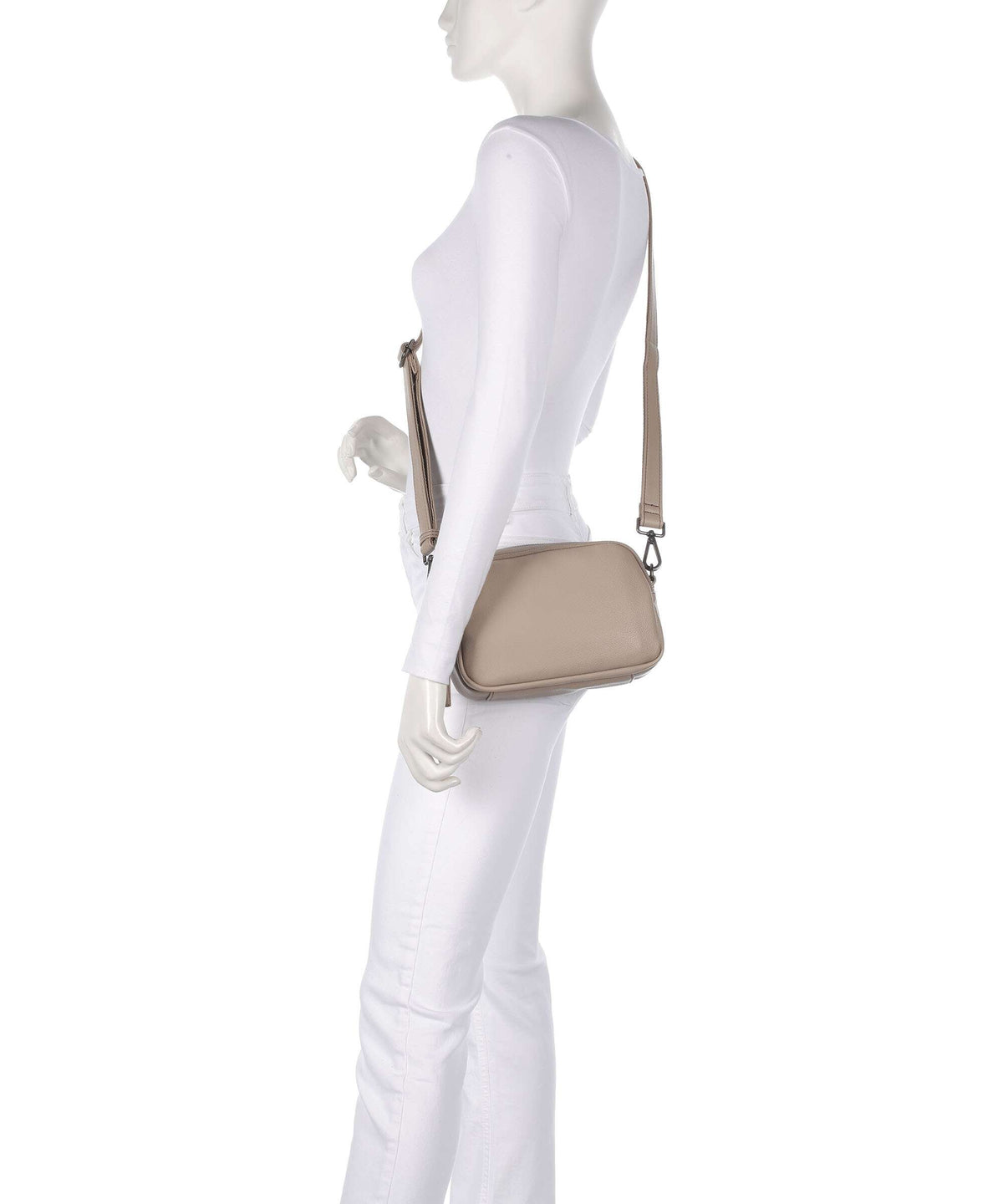 FredsBruder Bestie Crossbody bag powder taupe