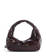 Les Visionnaires Greta Icon Crinkle Mini Torebka bordeaux red