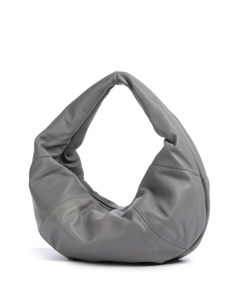 Les Visionnaires Greta Icon Silky Hobo bag titanium grey