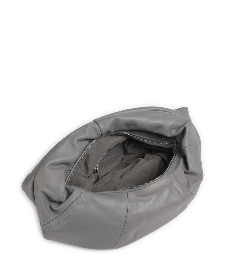 Les Visionnaires Greta Icon Silky Hobo bag titanium grey