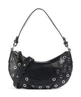 Les Visionnaires Enya Rivet Glossy Mini Torba na ramię black