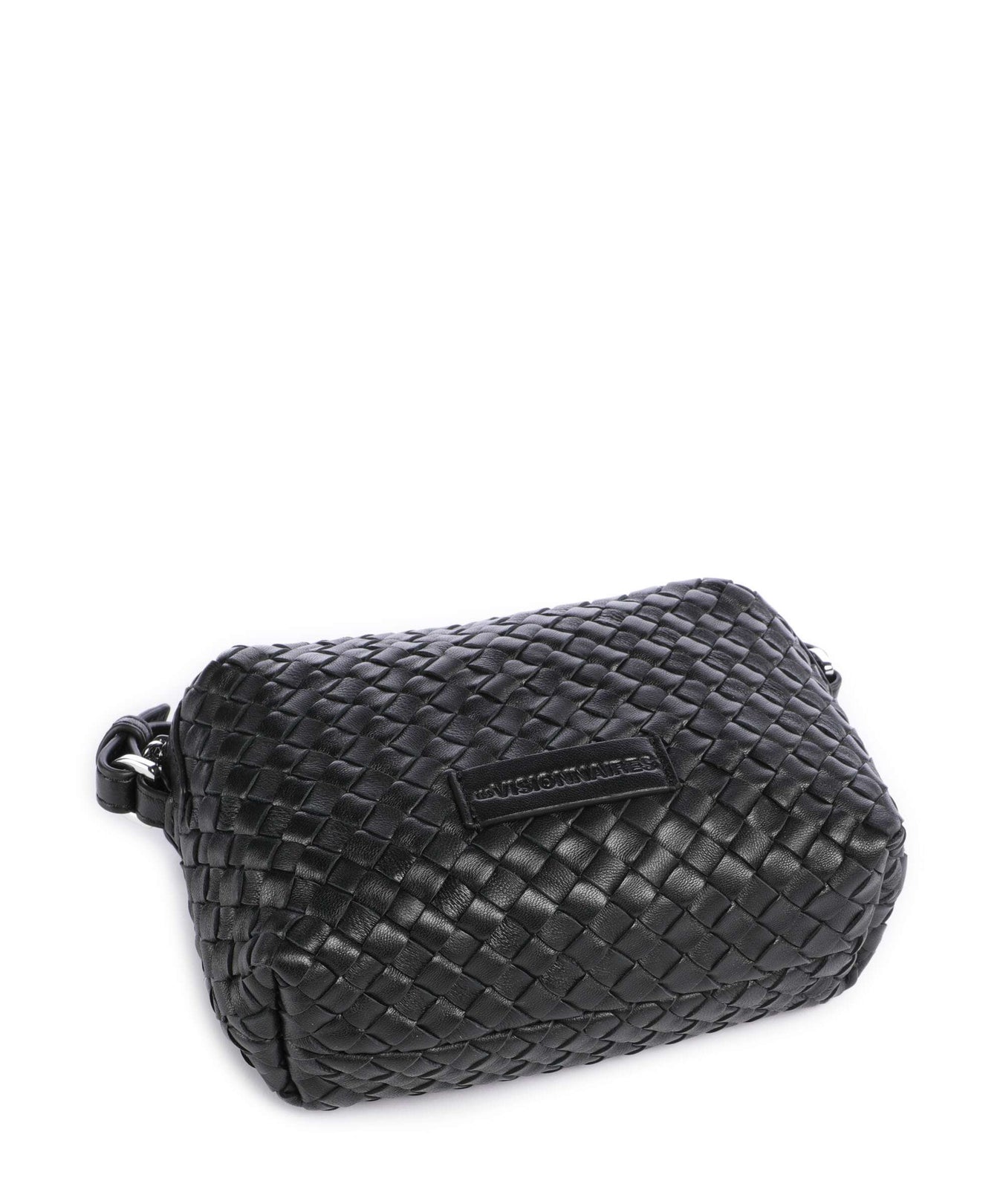 Les Visionnaires Lynn Weave Silky Crossbody bag black