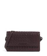 Les Visionnaires Brit Weave Silky Torba przez ramię aubergine