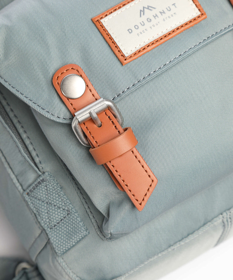 Doughnut Macaroon Mini Backpack washed demin