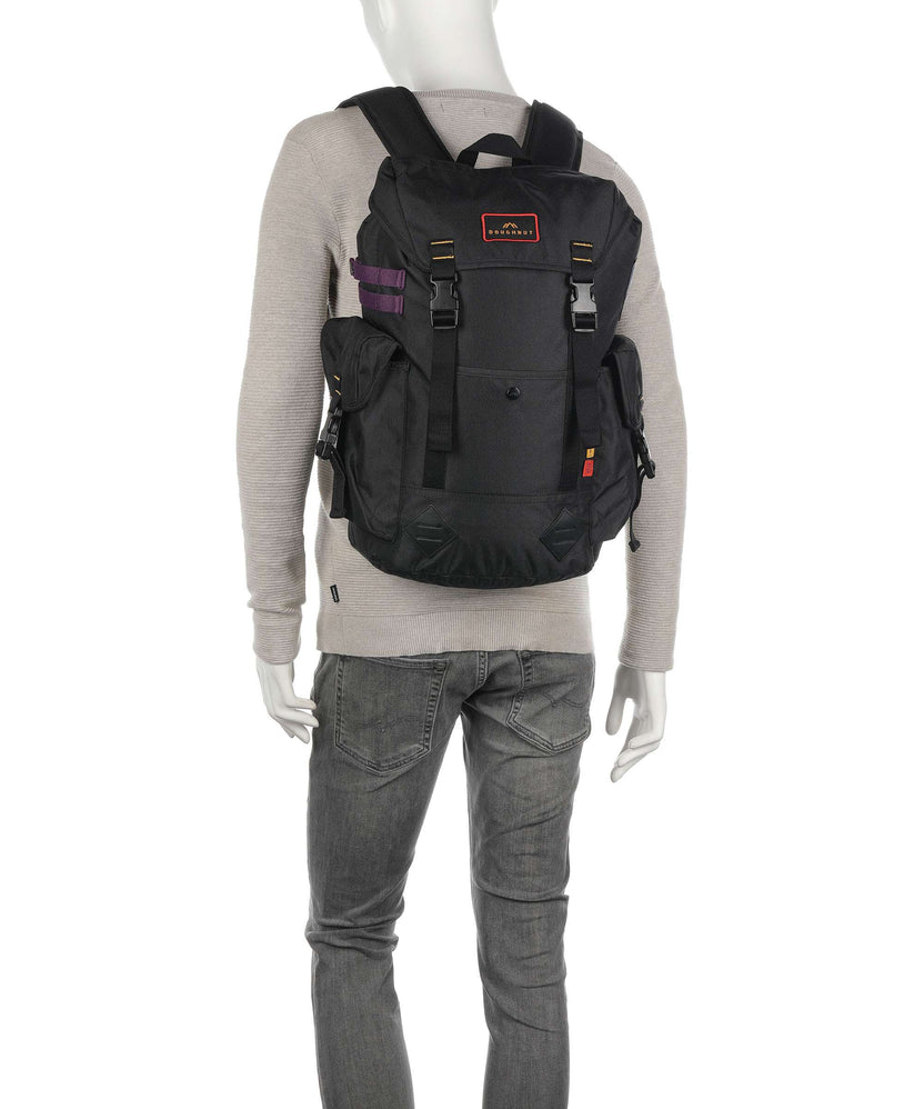 Doughnut Happy Camper Grounder Hiking backpack black