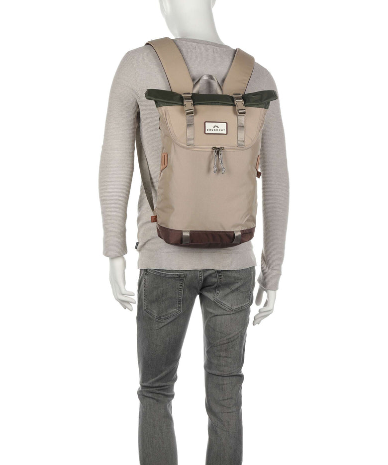 Doughnut Jungle Christopher Small Rolltop backpack navy