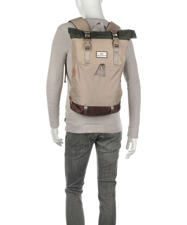 Doughnut Jungle Christopher Rolltop backpack black