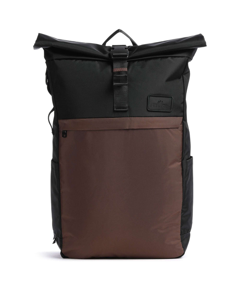Doughnut Go Wild Jetpack Rolltop backpack black/brown