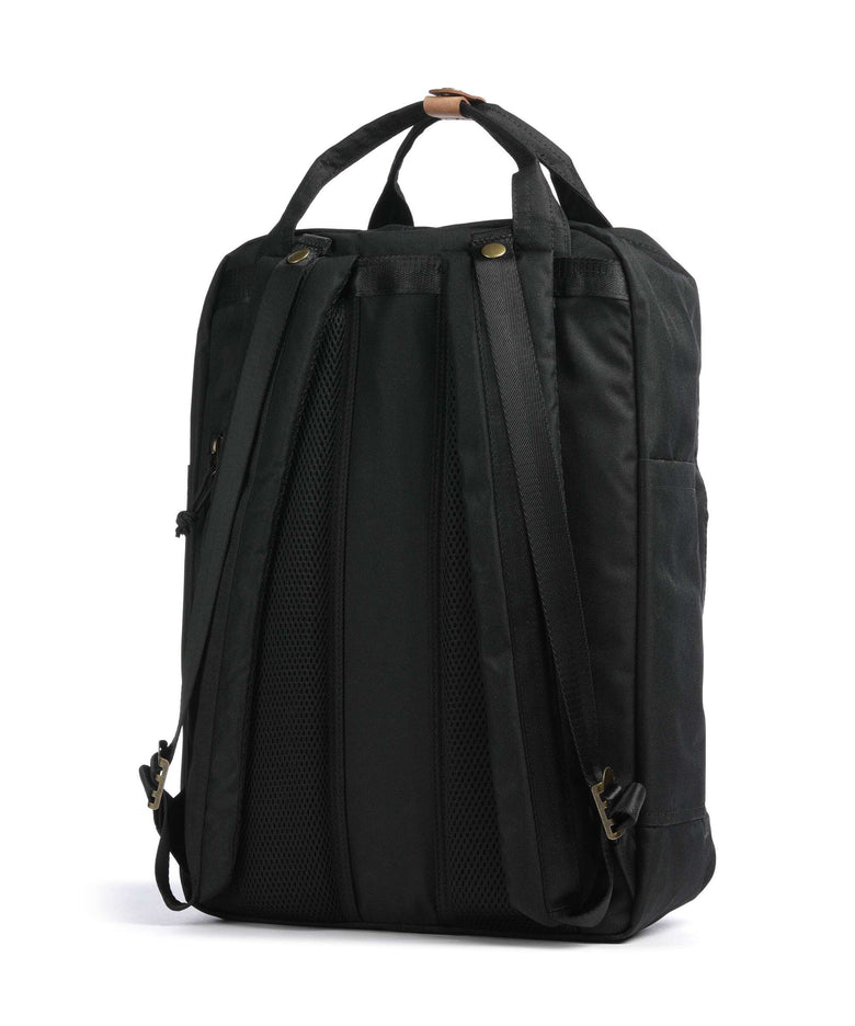 Doughnut Reborn Macaroon Large Backpack black