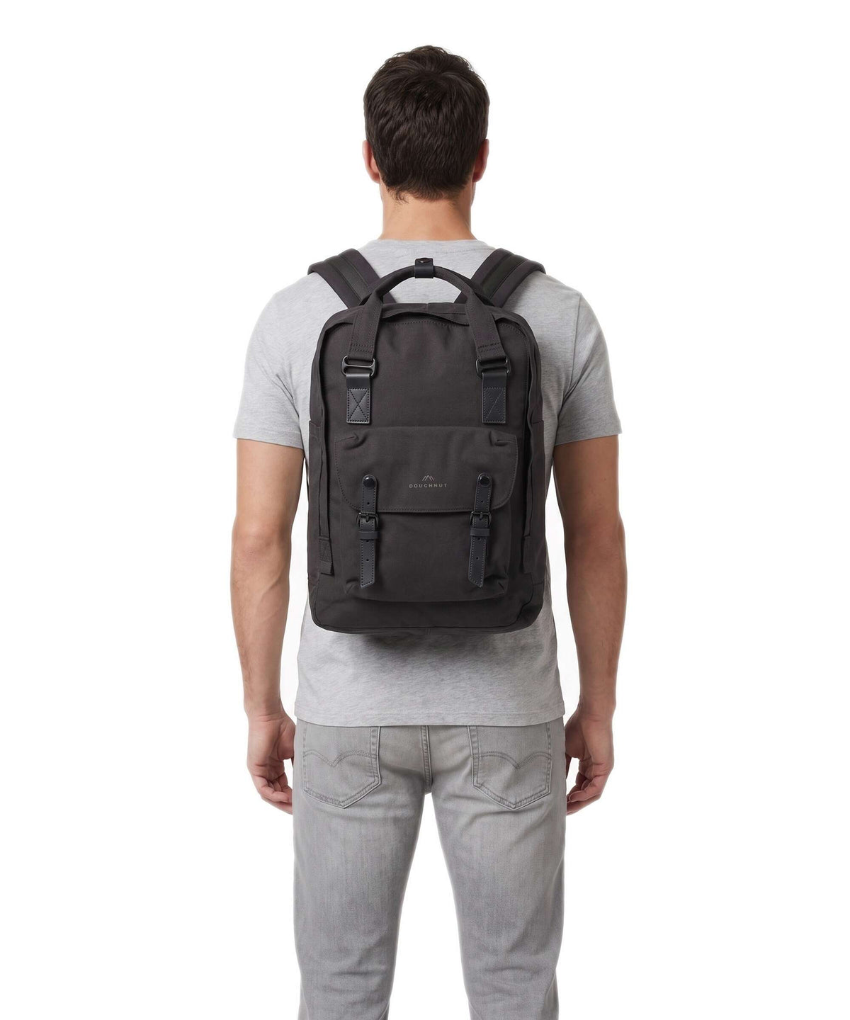 Doughnut Mediative Macaroon Large Backpack ground