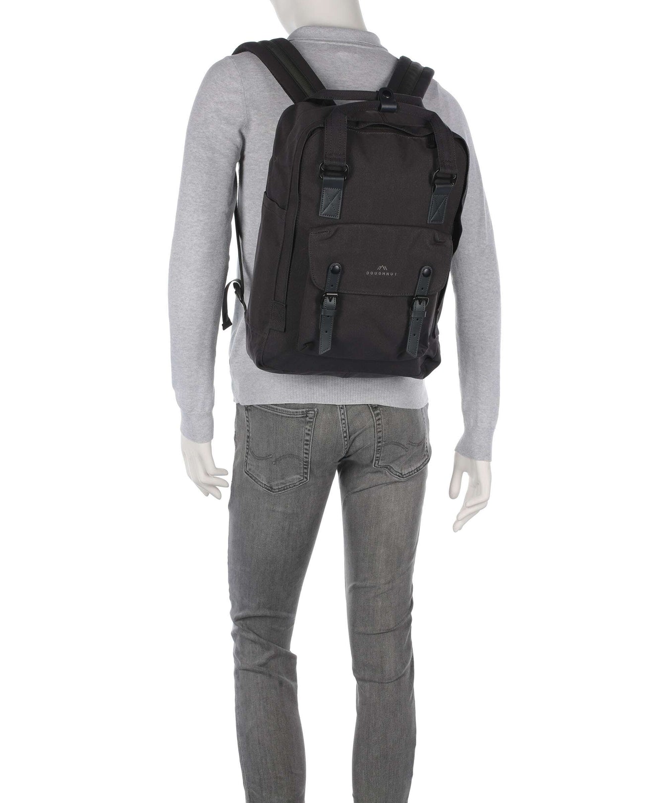 Doughnut Mediative Macaroon Large Backpack midnight blue