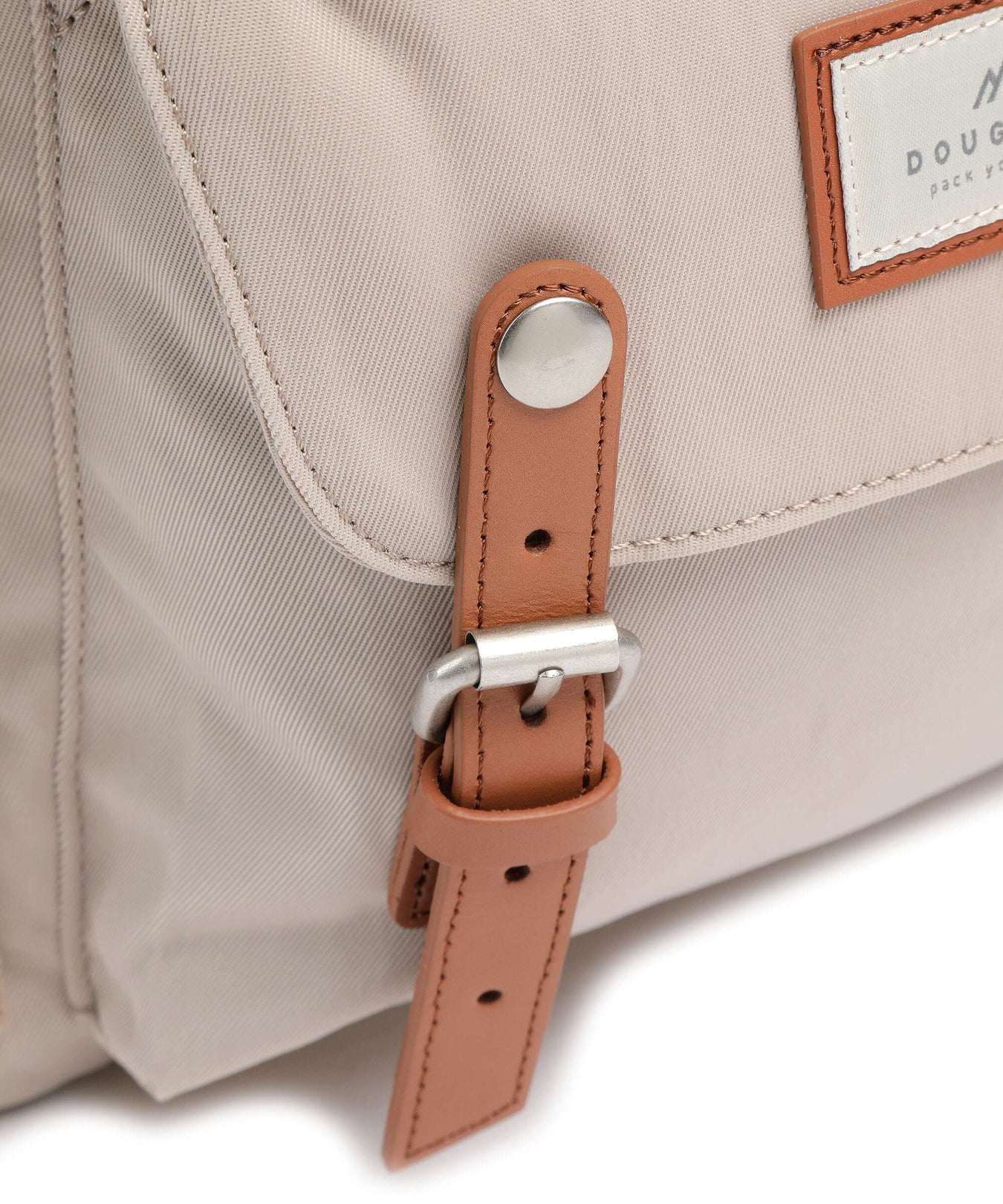 Doughnut Macaroon Backpack ivory