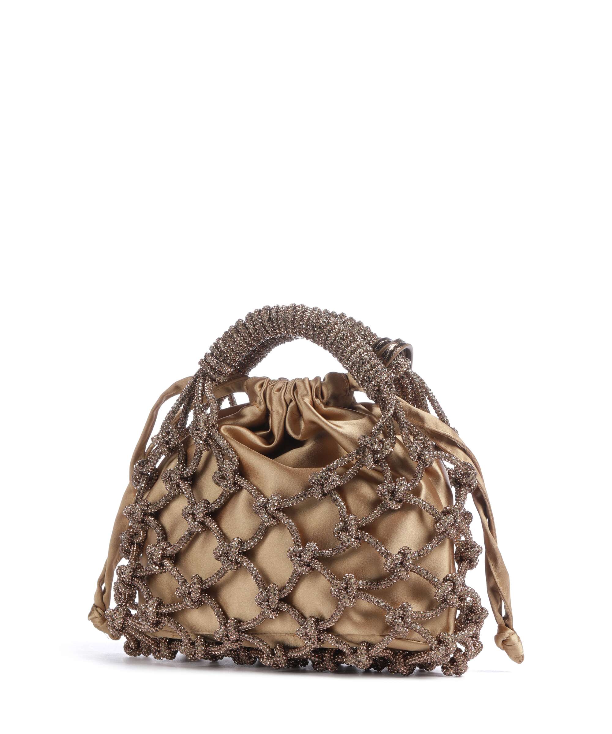 Kurt Geiger Macrame Small Handbag bronze