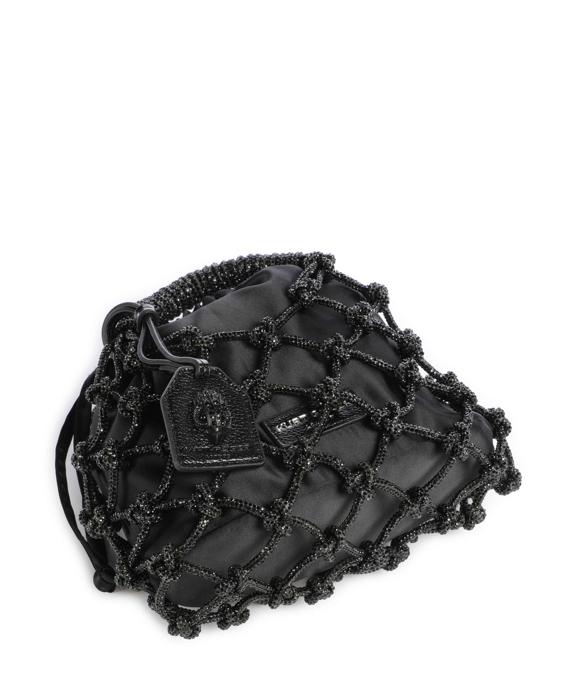 Kurt Geiger Macrame Small Handbag black