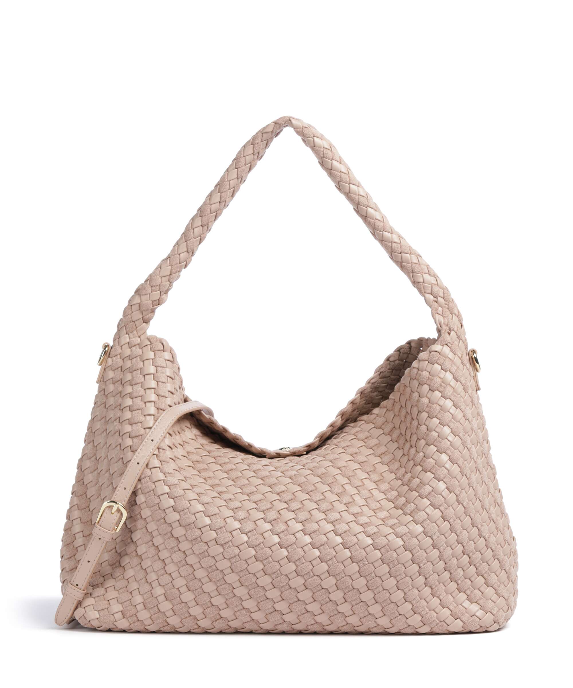 Dune London Deliberate L Hobo bag blush