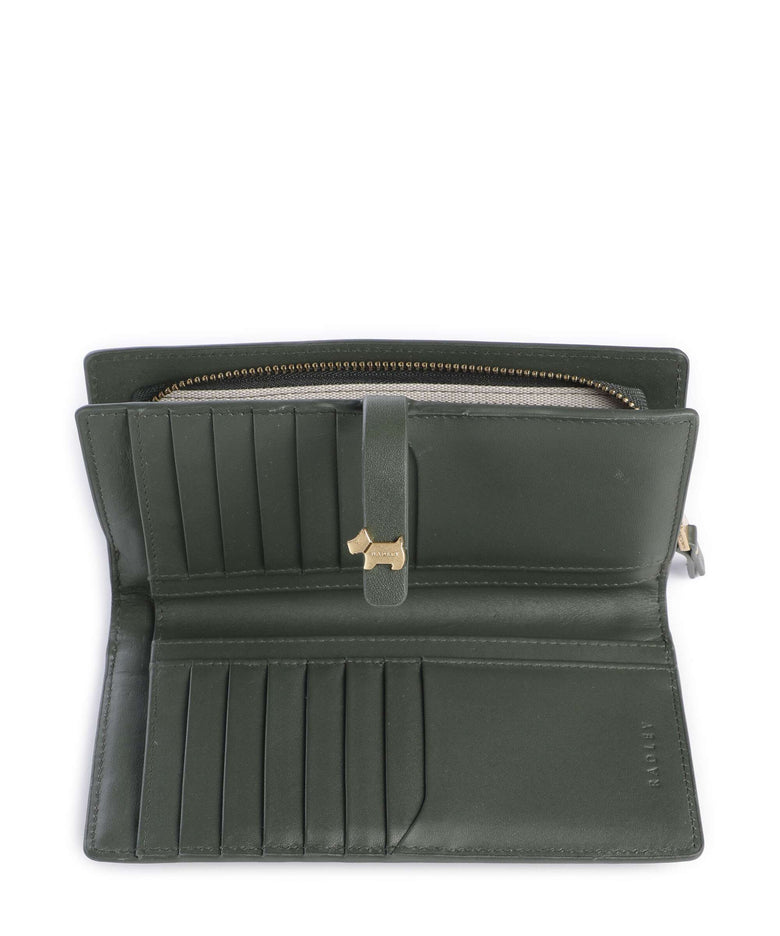 Radley London Newick Road Wallet racing green